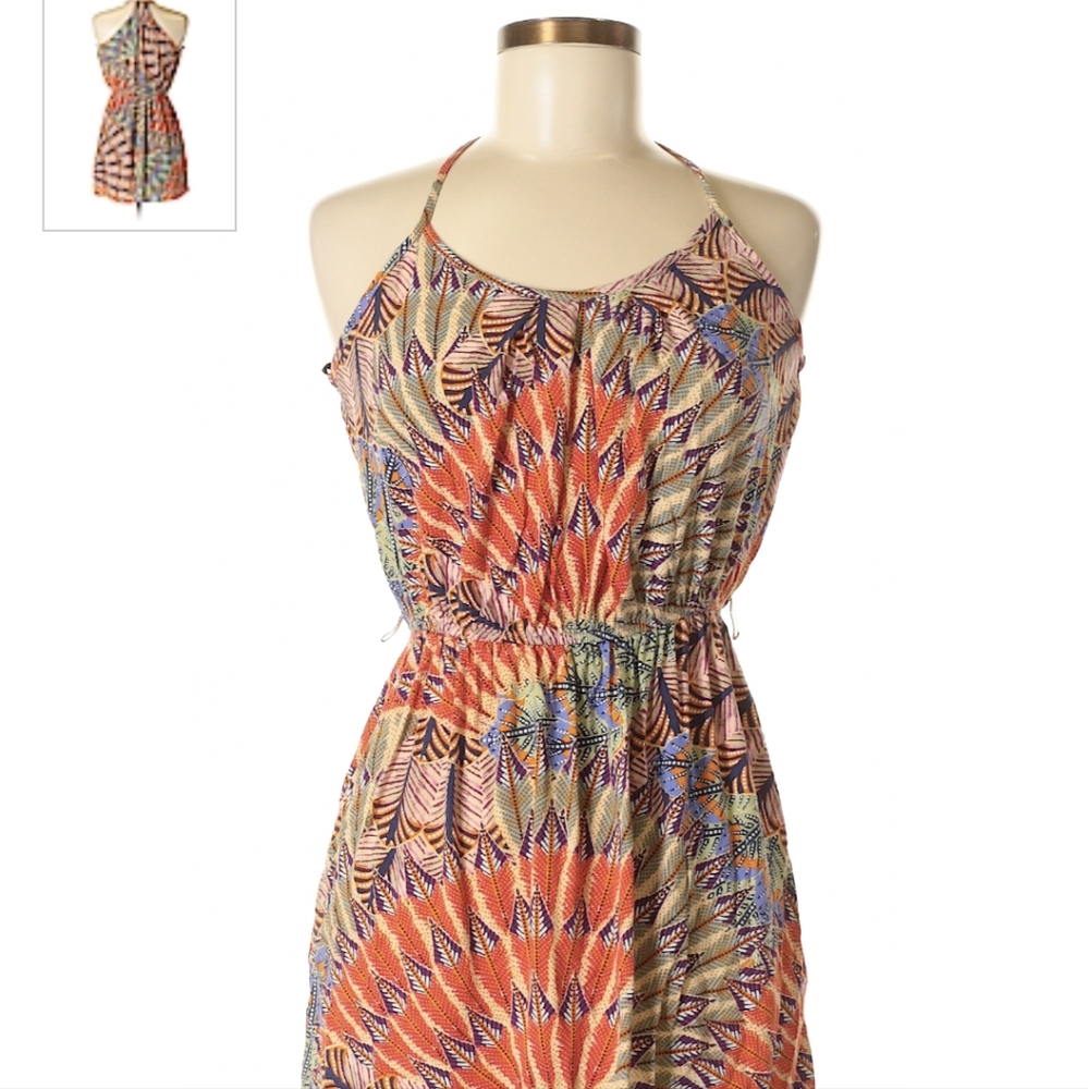 City triangle 👗 dress orange 🧡 💜 Size M